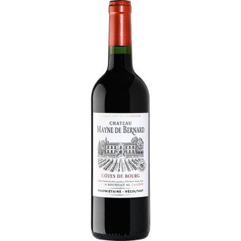 Image de Vin Rouge Côtes De Bourg AOP rouge Château Mayne De Bernard