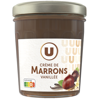 Image de U
Crème de marrons vanillée  bocal de