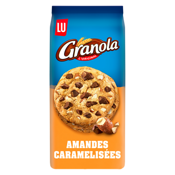 Image de Cookies aux gros éclats chocolat et amandes caramélisées GRANOLA - Paquet de