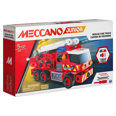 MECCANO JUNIOR - Camion de pompier - Dès 5 ans - Super U, Hyper U, U  Express 