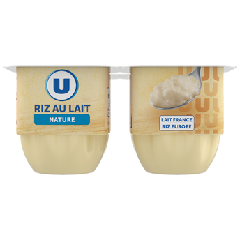 Image de U
Riz au lait nature