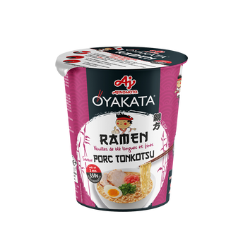 Image de Ramen porc Tonkotsu OYAKATA en cup