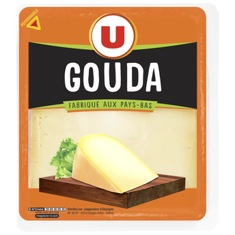 Image de U
Gouda au lait pasteurisé  30%MG
