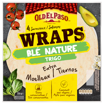 Image de Wraps blé nature OLD EL PASO - x4