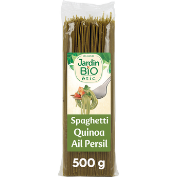 Image de Spaghettis au quinoa et au persil JARDIN BIO