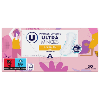 Image de U
Protège-lingerie ultra-minces normal plats