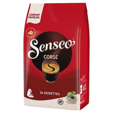Café dosettes CARTE NOIRE Corsé - Compatible SENSEO - x60 - Super U, Hyper  U, U Express 