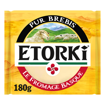 Image de Fromage au lait pasteurisé de brebis ETORKI, 33%mg