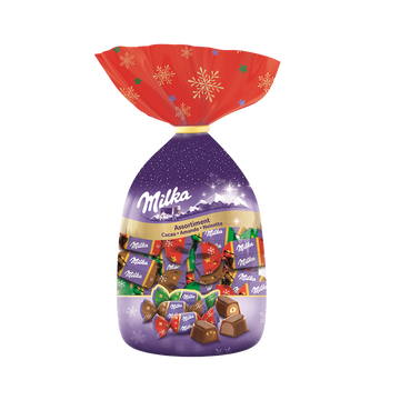 Milka Assortiment Chocolat Pralinés Milka Sachet 350g