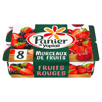 Image de Yaourt aux fruits rouges PANIER DE YOPLAIT