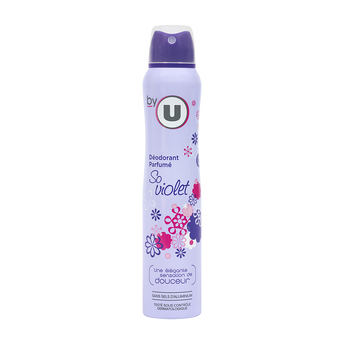 Image de BY U
Déodorant pour femme 24H so violet atomiseur de