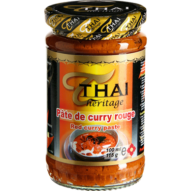 Pâte de curry rouge REAL THAI