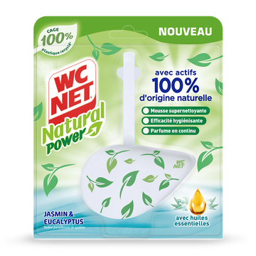 WC Net Produit Wc Bloc Natural Power Jasmin & Eucalyptus Wc Net