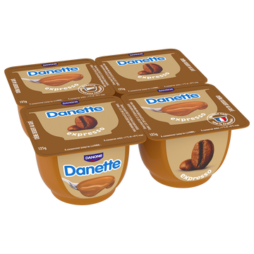 Danone Crème Dessert Caramel Salé Danette - 4x125g