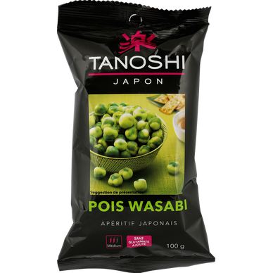 Pois verts Wasabi Japonais de Don Don 130 g 