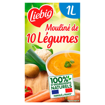 Image de Soupe Pur'Soup Soupe moulinée 10 légumes variés LIEBIG