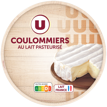 Image de U
Coulommiers au lait pasteurisé 24%MG