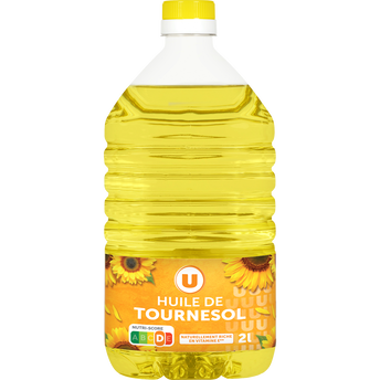 Image de U
Huile de tournesol bidon de 2