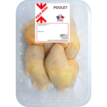 Image de Cuisse de poulet jaune, PRIX MINI, France, barquette