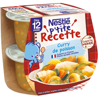 Image de Plats complets P'TITE RECETTE Curry de poisson
