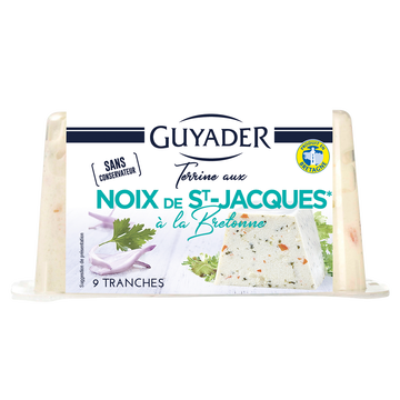 Guyader Terrine Aux Noix De Saint Jacques À La Bretonne Guyader, 350g