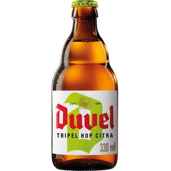 Image de Bière blonde belge Tripel Hop DUVEL, bouteille de