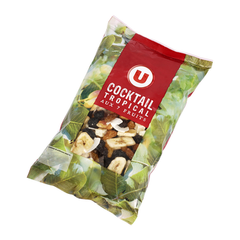 Image de U
Mélange de fruits secs "Cocktail Tropical", sachet