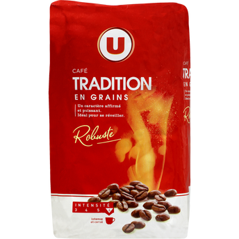 Image de U
Café en grains ROBUSTA TRADITION N°6