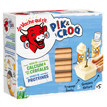 La vache qui rit Fromage Fondu Pik & Croq La Vache Qui Rit - 5 Barquettes 175g