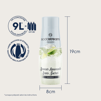 Image de Concentré SODASTREAM 440ml limonade sans