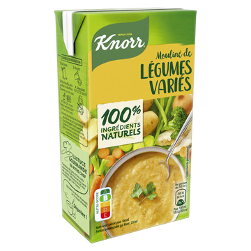 Knorr Mouliné Légumes Verts Riche En Légumes Knorr, Brique De 50cl