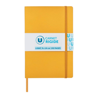 Image de U
Carnet rigide ligné 9x14cm 192p