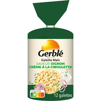 Image de Galette maïs oignon ciboulette GERBLE