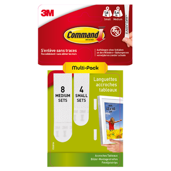Image de Multi pack languettes de fixation tableau