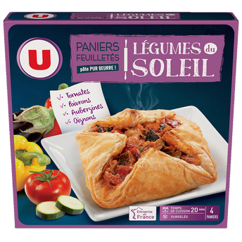 Image de U
Paniers feuilletés aux légumes du soleil