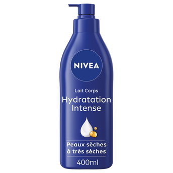 Image de Lait crème nourissant peaux très sèches NIVEA pompe