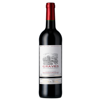 Image de Vin Rouge Graves AOC rouge Comte de Valois