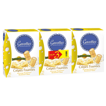 Leerdammer Apéri Leerdammer Gavottes Étui 3x60g