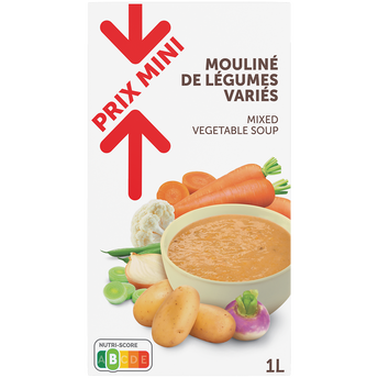Image de Soupe Mouliné de légumes variés PRIX MINI 1