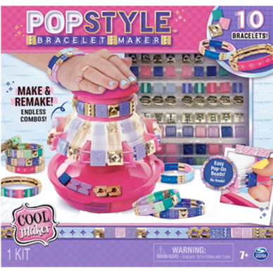 COOL MAKER - Pop Style Machine A Bracelets - Dès 7 ans - Super U