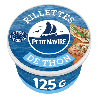 Image de Rillettes de thon PETIT NAVIRE boîte 1/6