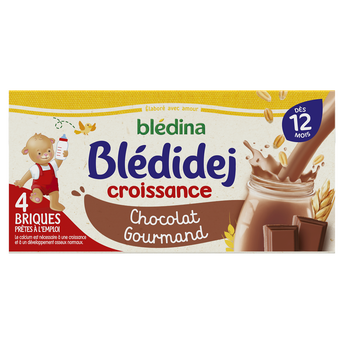 Image de Lait et céréales bébé chocolat dès 12 mois BLEDIDEJ BLEDINA