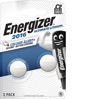 Image de Pile bouton ENERGIZER Ultimate Lithium CR2016