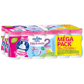 Image de CANDIA BABY lait 2éme âge jumbo pack