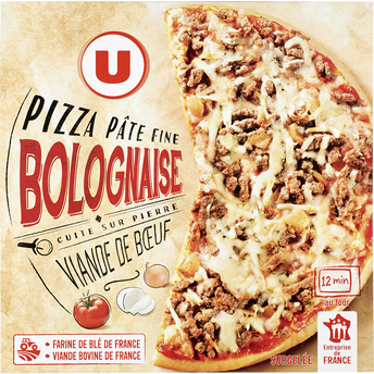 Image de U
Pizza bolognaise