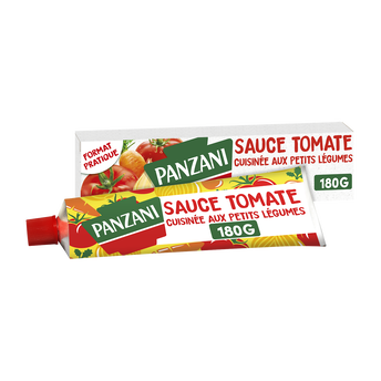 Image de Sauce tomates cuisinées légumes PANZANI - Tube