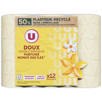 Image de U
Papier toilette 2 plis parfumé monoï des îles 12