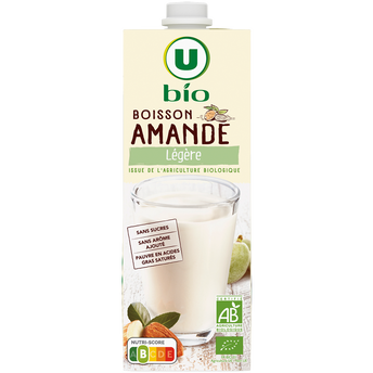 Image de U BIO
Boisson végétale amande légère