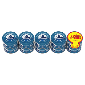 Petit Navire Thon Albacore Au Naturel Démarche Responsable Petit Navire 8x93g + 2 Offert