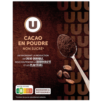 Image de U
Cacao en poudre non sucré, U
